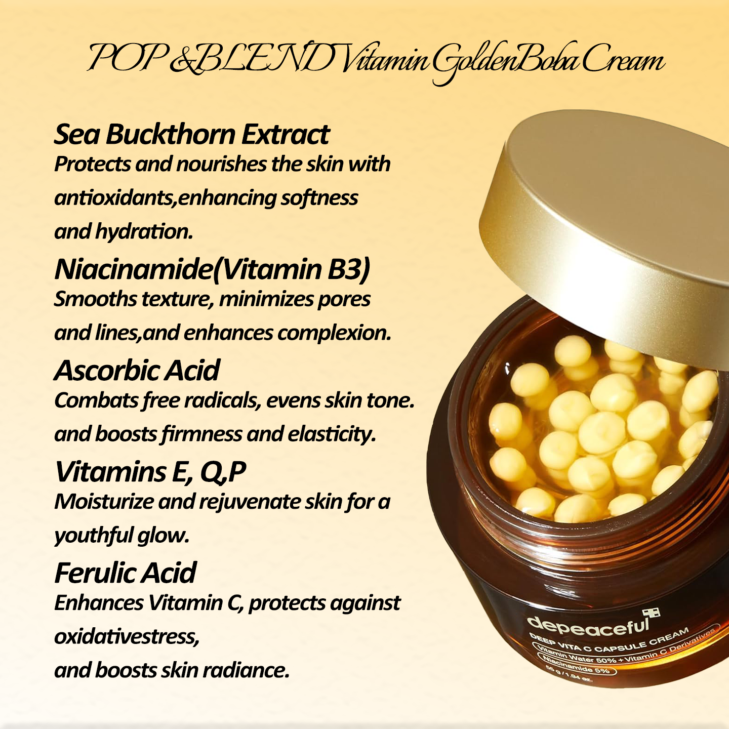 🌹Mix & Match Boba Cream Set Brighter,Smoother Skin in 2 Weeks