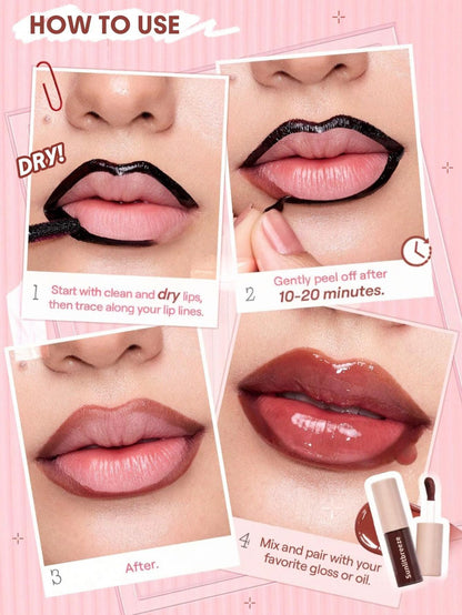 Fall In Line Peel Off Lip Liner Stain-Pinky Promise